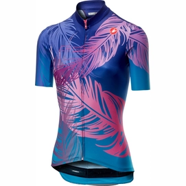Fietsshirt Castelli Women Tabularasa Jersey FZ Piuma Purple