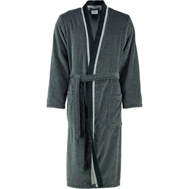 Dressing Gown Cawö 4839 Kimono Men Dark Grey-48