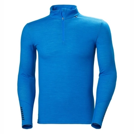 Unterhemd Helly Hansen Lifa Merino Midweight 1/2 Zip Electric Blue Herren