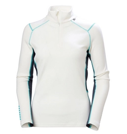 Maillot de Corps Helly Hansen Women Lifa Merino Midweight 1/2 Zip Offwhite