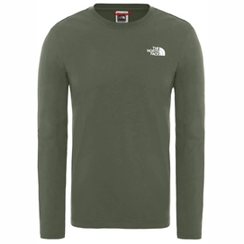 T-Shirt The North Face Men L/S Red Box Tee Thyme