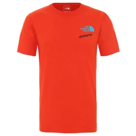 T-Shirt The North Face Men S/S Xtreme Tee Fiery Red