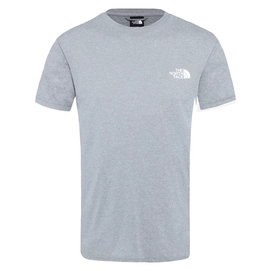 T-Shirt The North Face Men Reaxion Red Box Mid Grey Heather