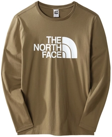 T-Shirt The North Face Men L/S Half Dome Tee Military Olive