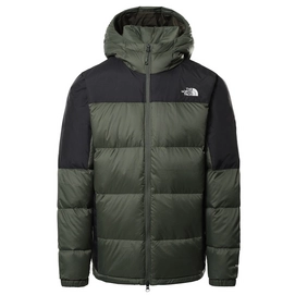 Jacket The North Face Men Diablo Down Hoodie Thyme TNF Black