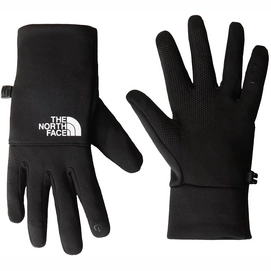Gloves The North Face Etip Recycled TNF Black TNF White Logo