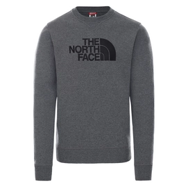 Pull The North Face Men Drew Peak Crew TNF Medium Grey Heater / TNF Black