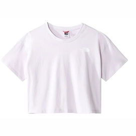 T-Shirt The North Face Femme Cropped Simple Dome Tee Lavender Fog