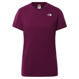 T-Shirt The North Face S/S Simple Dome Tee Pamplona Purple Damen