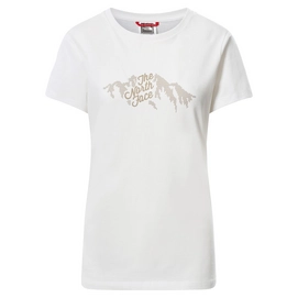 T-Shirt The North Face Graphic S/S Tee Gardenia White Damen