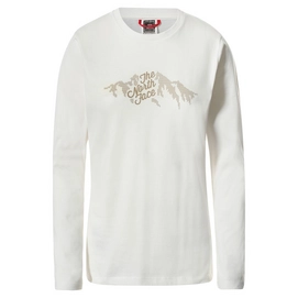 Shirt The North Face Women Graphic L/S Tee Gardenia White