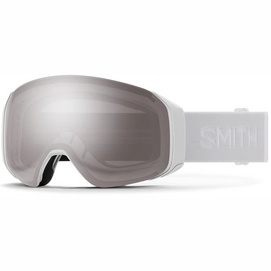 Skibrille Smith 4D Chromapop Sun Unisex Platinum Mirror White Vapor 22
