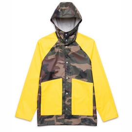 Jas Herschel Supply Co. Men's Rainwear Classic Woodland Camo Cyber Yellow