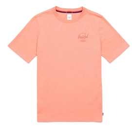 T-Shirt Herschel Supply Co. Men's Tee Classic Logo Carnelian Apricot