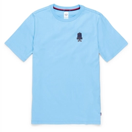 T-Shirt Herschel Supply Co. Men's Tee Samuel Classic Logo Alaskan Blue