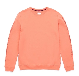 Trui Herschel Supply Co. Men's Crewneck Sleeve Print Carnelian Apricot