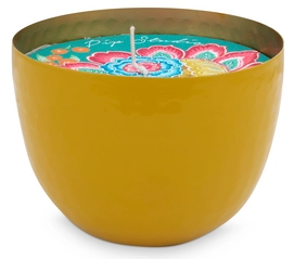 Kaars Pip Studio Candle Holders Yellow 11 cm