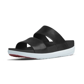 FitFlop Loosh Slide Leather All Black