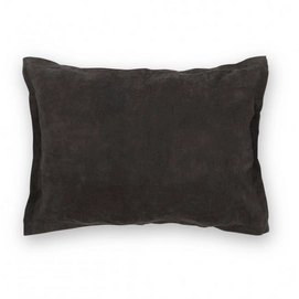 Sierkussen VT Wonen Rib Cord Dark Brown 50 x 70cm