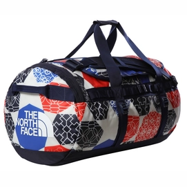 Reistas The North Face Base Camp Duffel M TNF Black IC Geo Print
