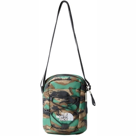 Shoulder Bag The North Face Jester Crossbody Deep Grass Green Painted Camo Print Asphalt Grey