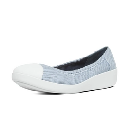 FitFlop F-Pop Canvas Blue Weave