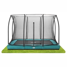 Trampoline Salta Comfort Edition Ground Green  214 x 305 + Safety Net