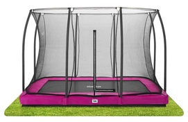 Trampoline Salta Comfort Edition Ground Pink 214 x 305 + Safety Net