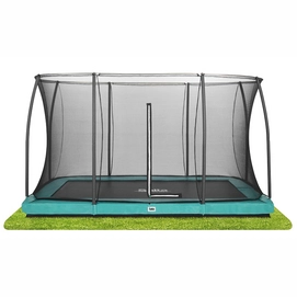 Trampoline Salta Comfort Edition Ground Green 244 x 366 + Safety Net