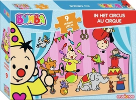 Puzzel Studio 100 Bumba in het Circus (9 stukjes)