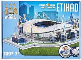 Puzzel Non License Manchester City Etihad Stadium 3D (139 stukjes)