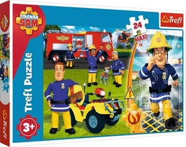 Puzzel Trefl Brandweerman Sam (24 stukjes)