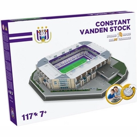 Puzzel Non License Anderlecht Vanden Stock Stadion 3D (117 stukjes)