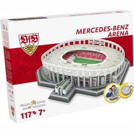 Puzzel Non License Stuttgart Mercedes-Benz Arena 3D (117 stukjes)