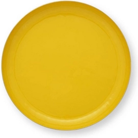 Servierplatte Pip Studio Enamelled Yellow 30 cm