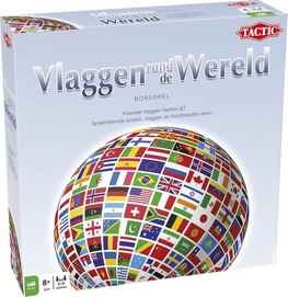 Gezelschapsspel Vlaggen rond de wereld