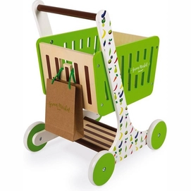 Winkelwagentje Janod Green Market