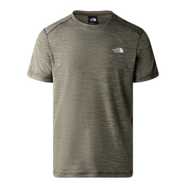 T-Shirt The North Face Homme S/S Tee New Taupe Green White Heather-M