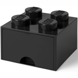 Opbergbox LEGO Brick 4 Zwart 22