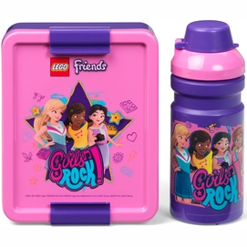 Lunch Box Set LEGO Kids Friends Purple '23