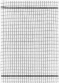 Theedoek Södahl Simplicity Wit Zwart