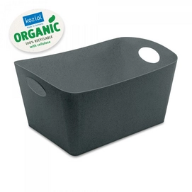 Aufbewahrungsbox Koziol Boxxx Large Organic Deep Grey