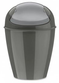 Prullenbak Koziol Del Extra Extra Small Deep Grey