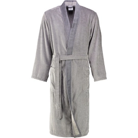 Dressing Gown Cawö 5840 Kimono Men Stone-48