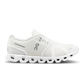 Sneaker On Running Women Cloud 5 Undyed-White White-Schoenmaat 40