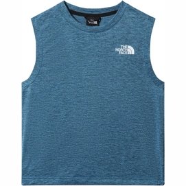 Tanktop The North Face Women Ma S/S Crop Tank Banff Blue Dark Heather
