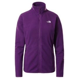 Sweatjacke The North Face 100 Glacier Full Zip Gravity Purple Damen
