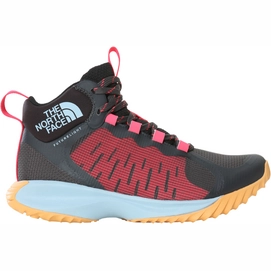 Hiking Shoes The North Face Women Wayroute Mid Futurelight Asphalt Grey/Brilliant Coral-Shoe Size 37