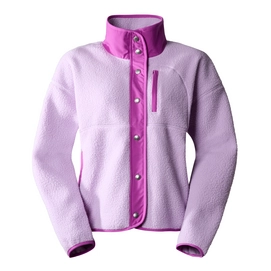 Vest The North Face Women Cragmont Fleece Jacket Lupine Purple Cactus Flower-XL