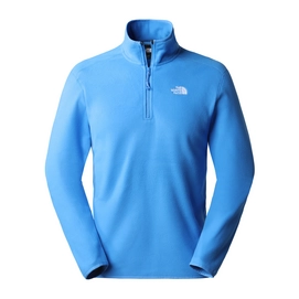 Pull The North Face Homme 100 Glacier 1/4 Zip Super Sonic Blue-M
